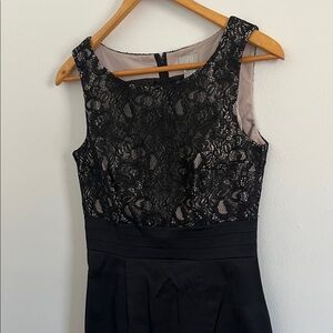 H&M Black Lace Sleeveless Dress